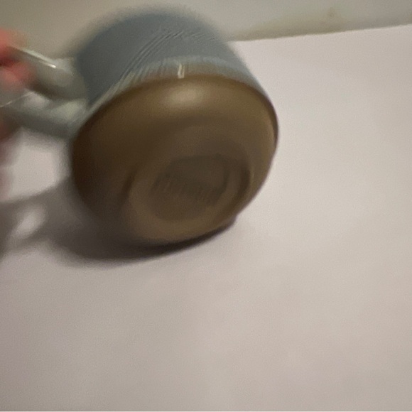 MIDWINTER Stoneware Wedgwood  Coffee Cups Mugs Blue stripe made in England EUC - Picture 3 of 7